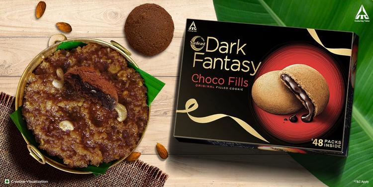 Celebrate Pongal this year with a unique and chocolatey Chakara Pongal made with Dark Fantasy Choco Fills