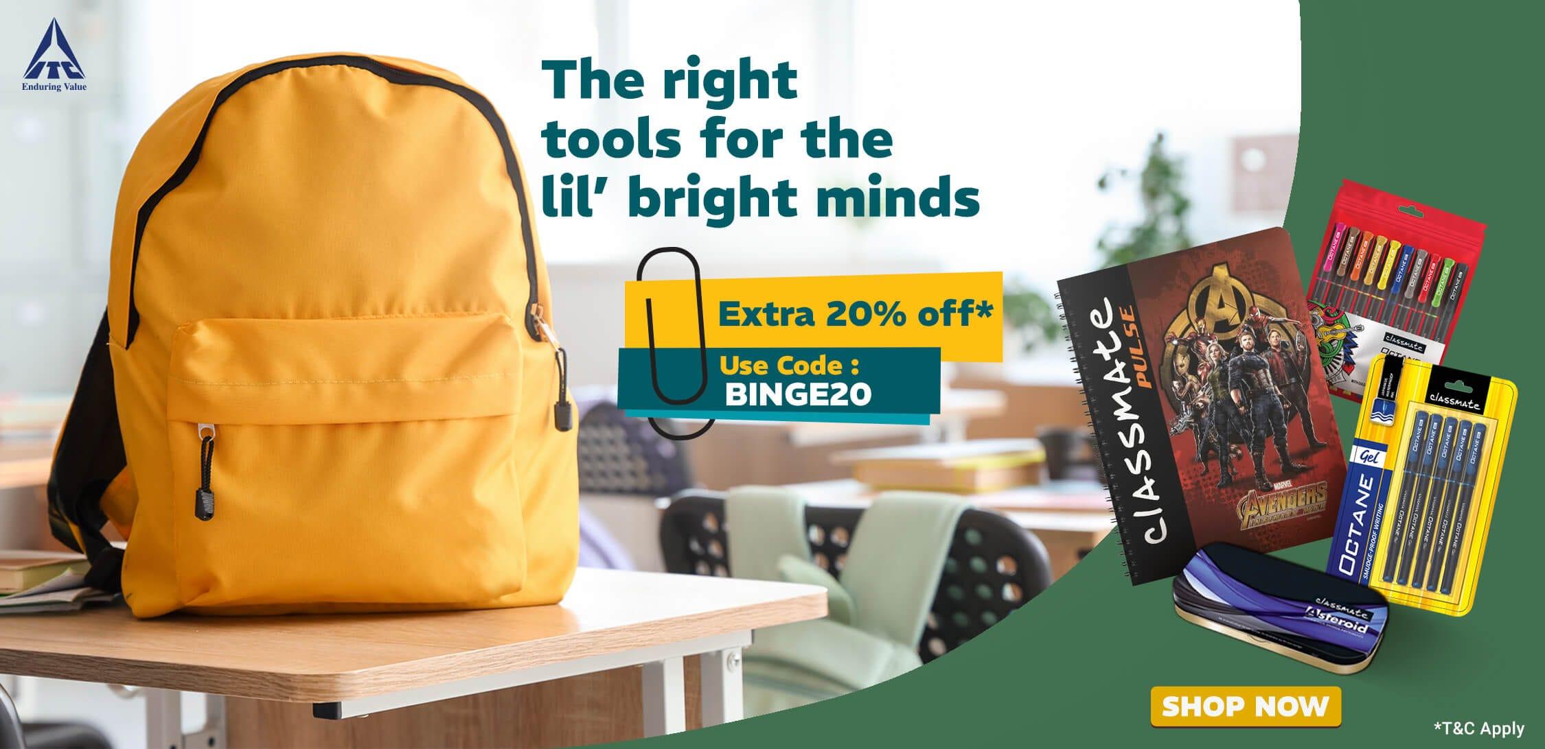 BINGE20 Banner Stationery 21 March