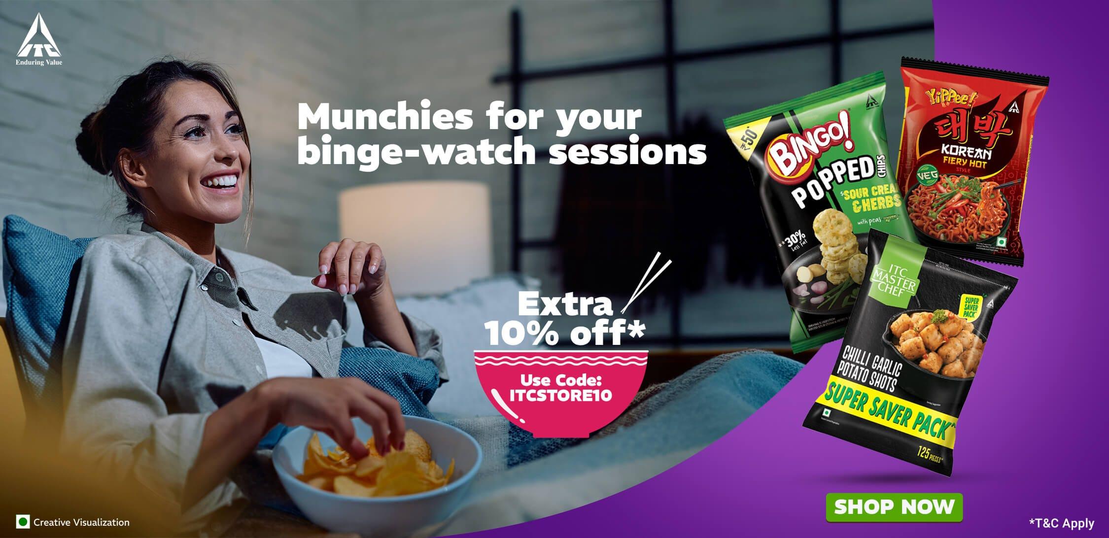 ITCSTORE10 Banner Binge 17 March