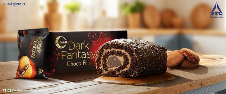 Want to whip up a new dessert? Try this Dark Fantasy Cookies & Cream Roulade today!