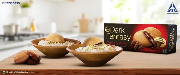 Delicious Kheer made with Sunfeast Dark Fantasy
