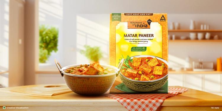Easy Matar Paneer Recipe - Made in 10 Minutes