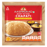 Aashirvaad Ready to Cook Chapati, 400gm