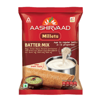 Aashirvaad Millets Batter Mix - Mixed Flour, Rich In Fibre & Protein, 80 g