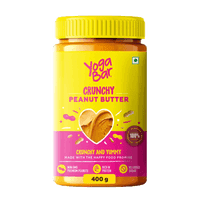 Yogabar Crunchy Pure Peanut Butter 400g