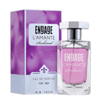 Engage L'amante Sunkissed Eau De Parfum, Perfume for Women, 100ml , Floral, Long Lasting & Premium , Skin Friendly