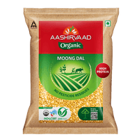 Aashirvaad Organic Moong Dal 1kg