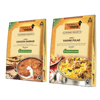 Kitchens of India Combo Pack - Chicken Darbari, 285g and Yakhni Pulao, 250g