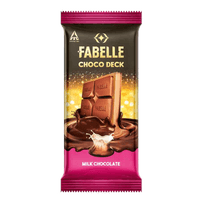 Fabelle Choco Deck Milk Chocolate Bar 130g
