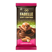 Fabelle Soft Centres Almond Mousse Chocolate Bar 58g