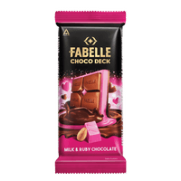 Fabelle Choco Deck Milk & Ruby Chocolate Bar 55g