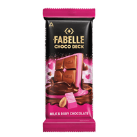Fabelle Choco Deck Milk & Ruby Chocolate Bar 121.5g
