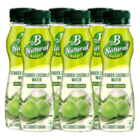 B Natural Select - Tender Coconut Water, 200ml X 6 bottles