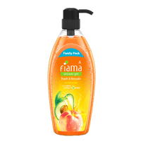 Fiama Shower Gel Peach & Avocado Body Wash with Skin Conditioners for Moisturised Skin, 900 ml bottle, Family pack