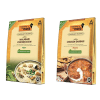 Kitchens of India Combo Pack - Malabari Chicken Stew, 285g and Chicken Darbari, 285g