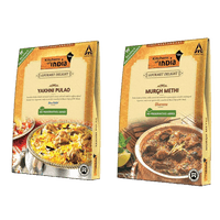 Kitchens of India Combo Pack- Yakhni Pulao, 250g and Murgh Methi, 285g