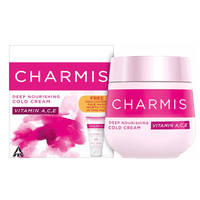 Charmis Deep Nourishing Cold Cream with Vitamin C, A & E with Charmis VITAMIN C Facewash FREE