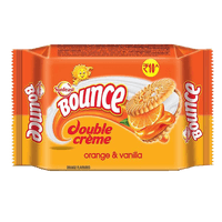Sunfeast Bounce Double Crme Orange & Vanilla Cream Biscuits