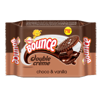 Sunfeast Bounce Double crème Choco & Vanilla crème Biscuits 72g