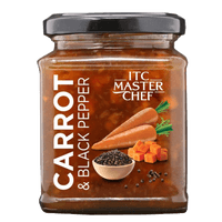 ITC Master Chef Conserves & Chutneys - Carrot & Blackpepper Chutney & Dip 300g